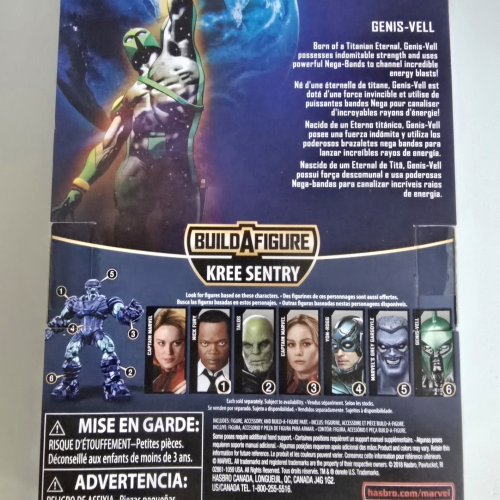 Marvel Genis-Vell Action Figure - Picture 2 of 2